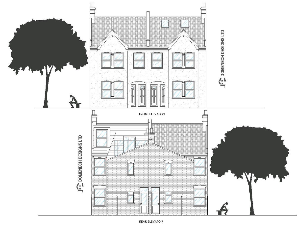 DomenechDesign's tweet image. Planning permission granted for house in Brixton, Services provided #costing #planningpermission #architecturaldesign #constructiondrawings #structuralengineering #Brixton