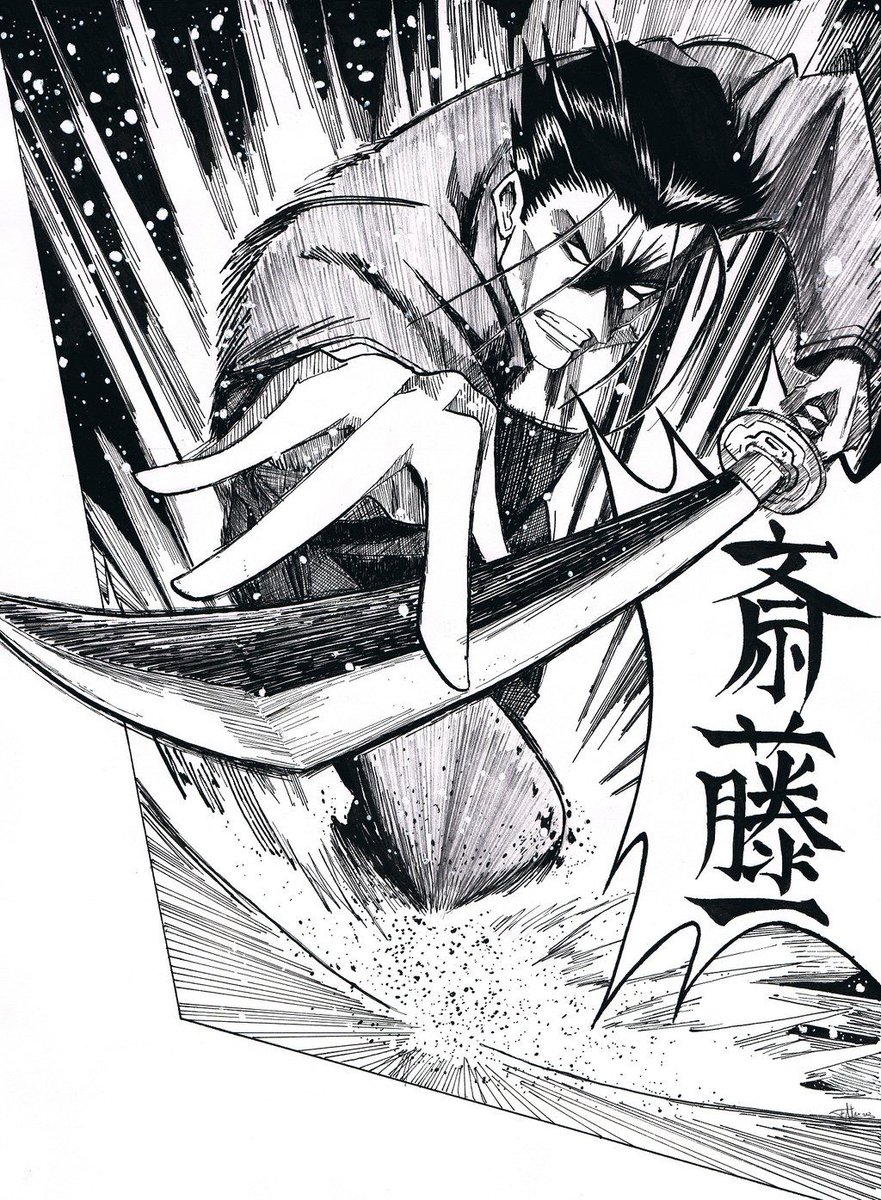 I cannot stress just how strong the character writing is in this show, and this is best represented by two of Kenshin's most important rivals, both in strength and philosophy: Saito and Aoshi. The way they are weaved into the plot is just masterful.