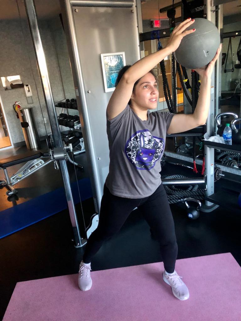 therabbitreport's tweet image. Check this out! I was sent this by my co-worker who bought an awesome #goth #robotrabbit t-shirt. Perfect for #workingout in apparently! #theRabbitReport