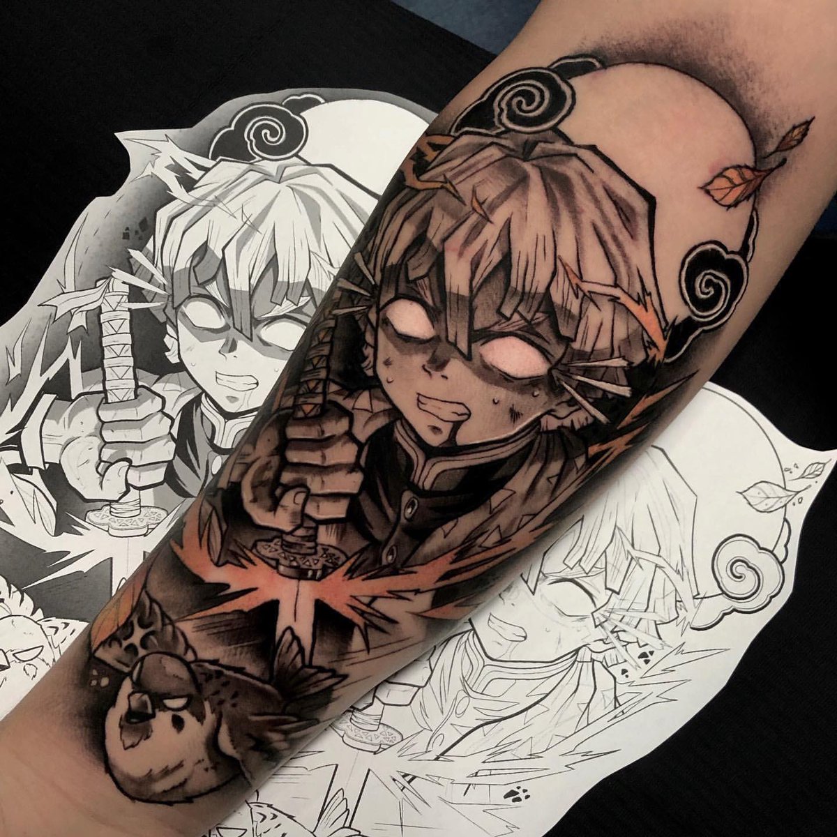 تويتر Inkworld على تويتر 世界的にも人気な ゲーマーインク 鬼滅の刃のタトゥーも 世界進出してますね T Co Kttrglqccj