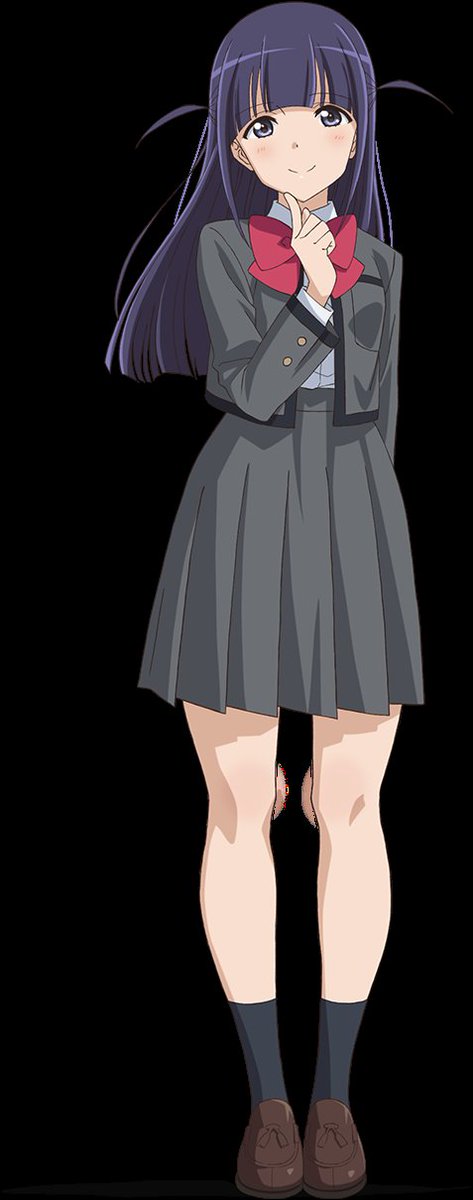 Momo as Tsuyuzaki Mahiru. Both are rays of sunshine that need to be protected but are also capable of bench pressing their peers.