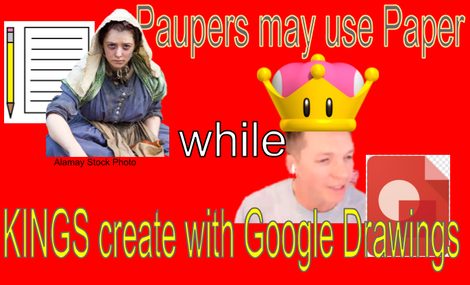 ElcrazB's tweet photo. Wonderful way to end my evening- Tony and Google Drawings.  Have so many ideas for engaging students. Hope you like the Meme Tony!
#ISTE20 #ISTEdraw @tonyvincent @RRPS_EST1994 https://t.co/mG5nwNt3Yy