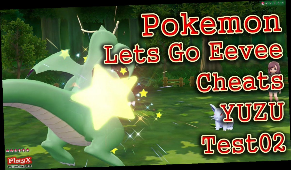pokemon let's go cheats yuzu / Twitter