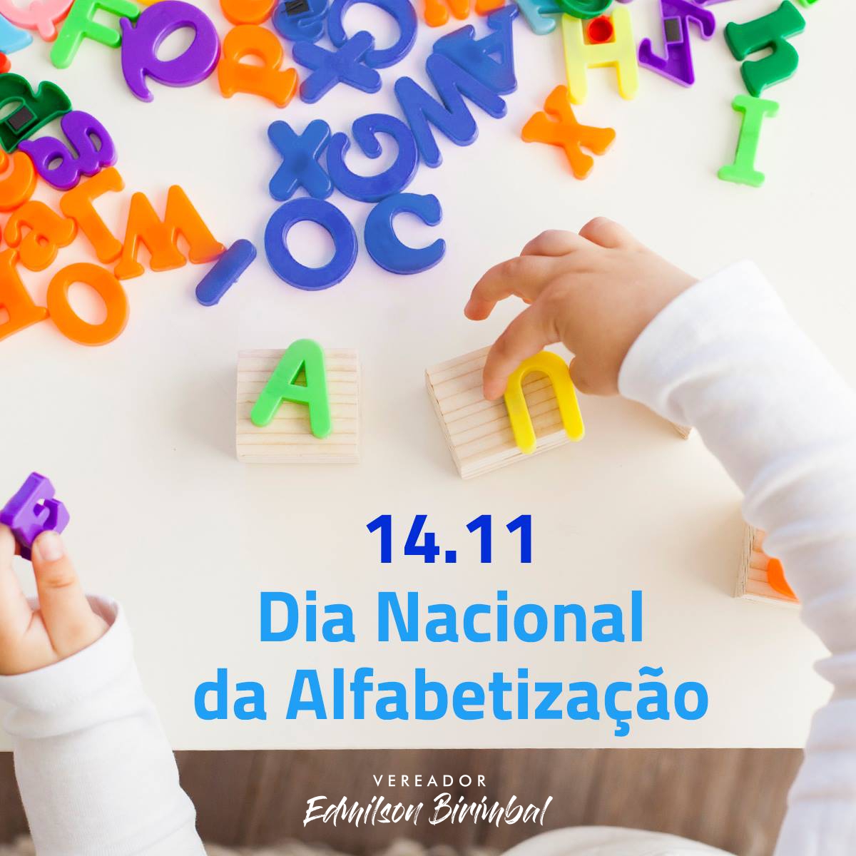 VerEdmilsonB's tweet image. 14 de Novembro
Dia Nacional da Alfabetização