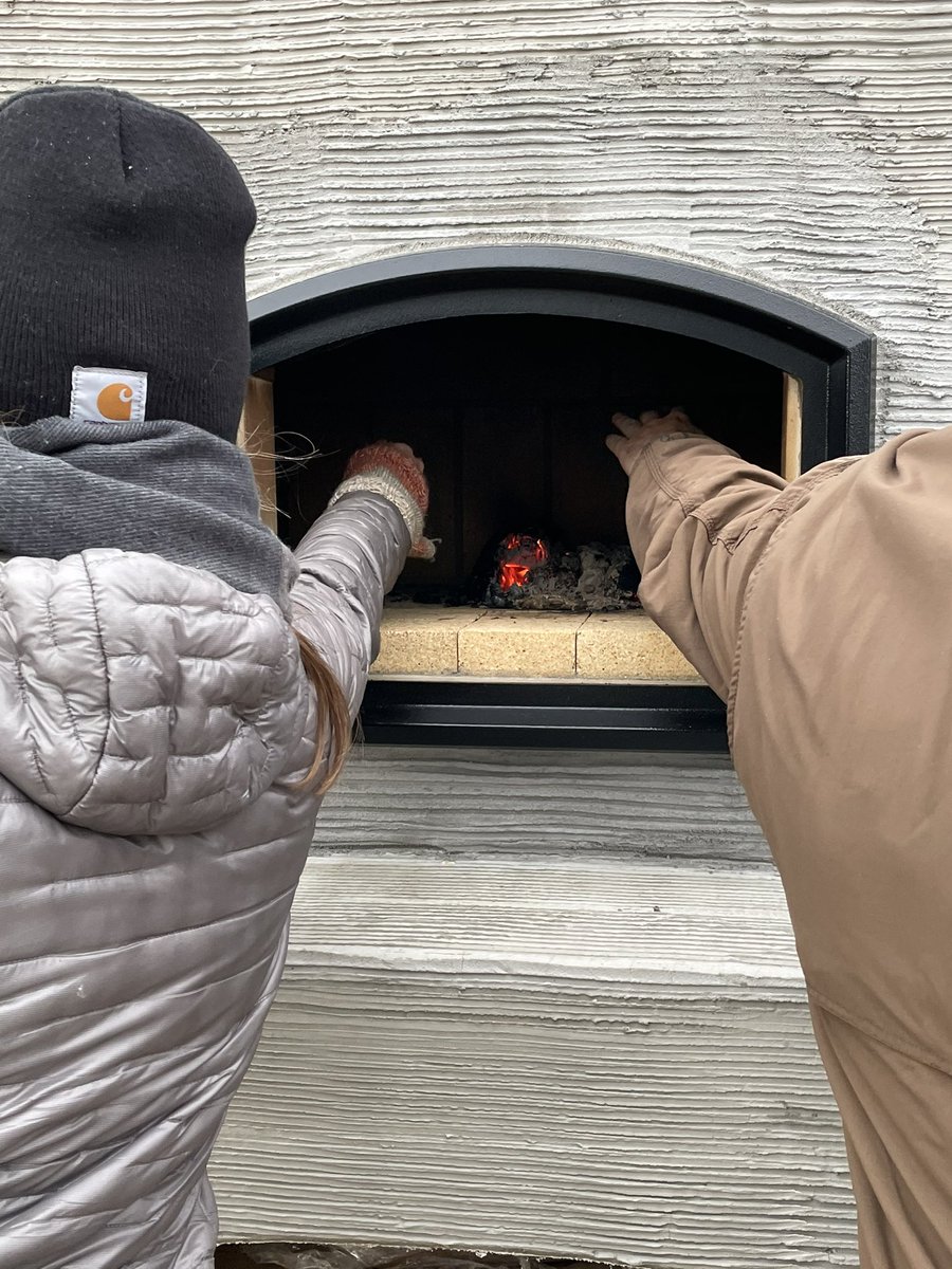 JNawadaTOH's tweet image. Successful day at the TOH Narragansett House. The outside is starting to take form. Retractable liner going on the #soakepool with @kevinoconnortoh 

Wood fired Pizza Oven warming hands

@aaronsesin from @sweenor_builders making the calls! 
#outdoorliving