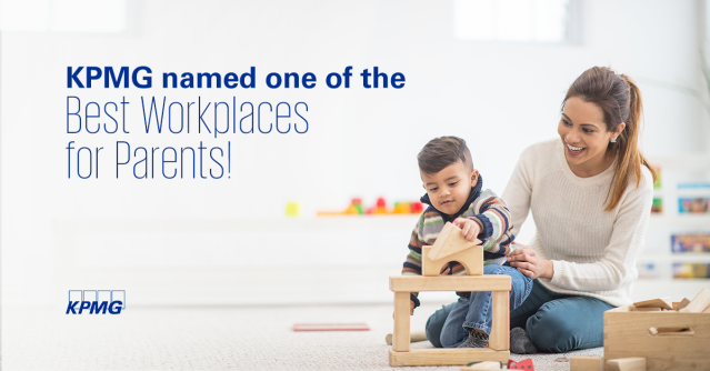 JoyBelgio's tweet photo. Now, more than ever, companies need to support their working parents. I am so proud that @KPMG_US has been named one of the #BestWorkplaces for Parents by Great Place to Work (@GPTW_US)! https://t.co/2sAQ6OmBVJ https://t.co/g1Ow2JpMRw