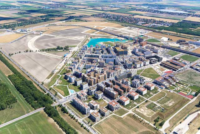and also critical to these projects - that the amenities and infrastructure are not just kicked down toad for 20 or 40 years like they are here - but funded immediately. in vienna's seestadt aspern development, the u-bahn stations built in beginning, not 25 years after rezoned
