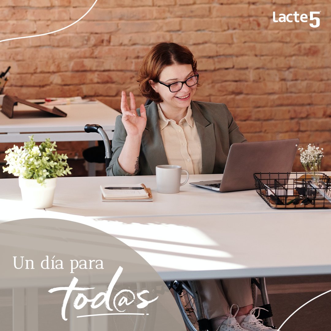 welltechchile's tweet photo. Cada 3 de diciembre se celebra el #DiaInternacionaldelasPersonasconDiscapacidad. Este año el lema es “Un día para todos”, con el fin de visibilizar que la
discapacidad forma parte de la condición humana. ¡Un saludo a todos de parte de todo el
equipo de Lacte5! https://t.co/Bm19mX85oP