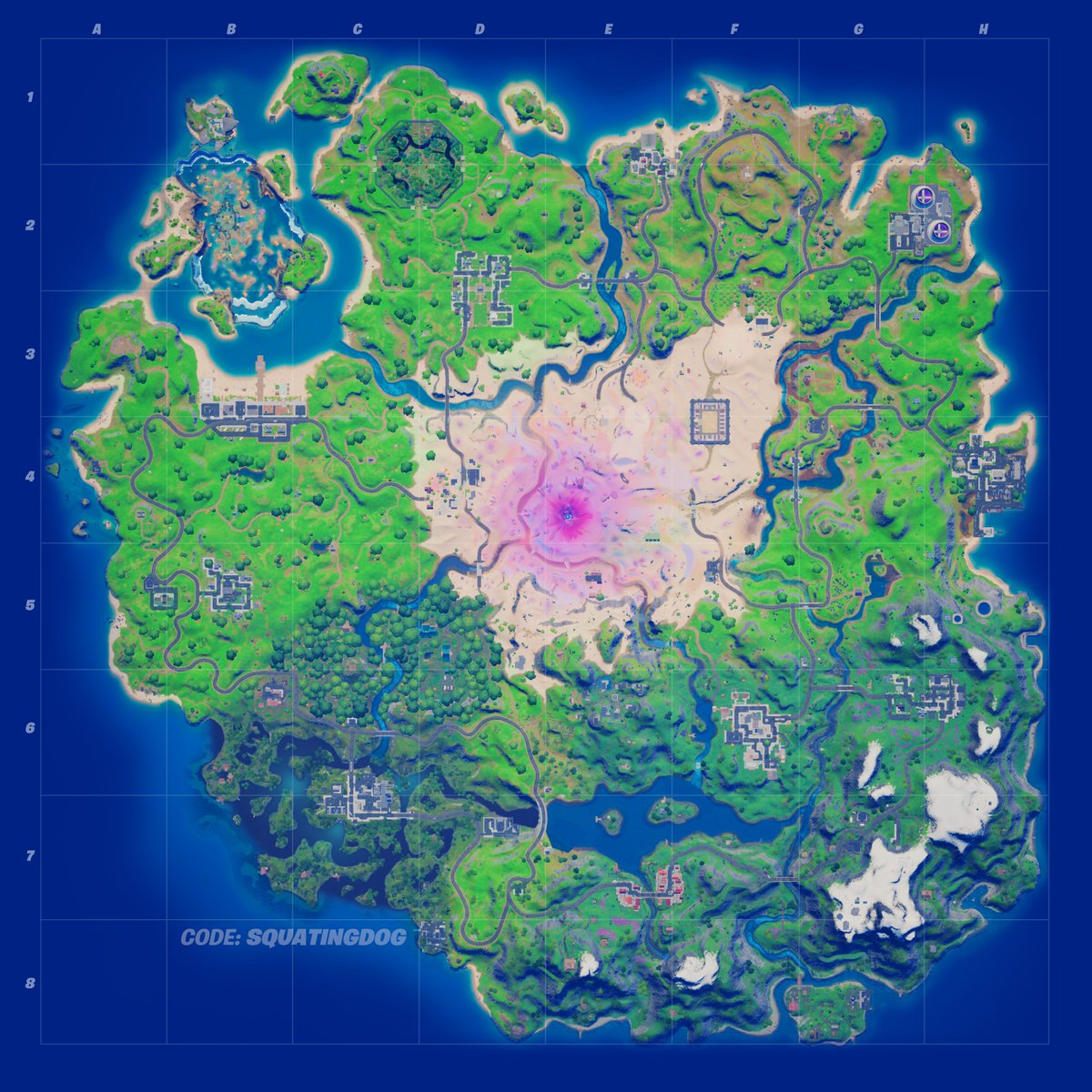 Just casually adding things to the app when my wife comes in and asks me why there is a butthole in the middle of the Fortnite map. And now that I can't unsee it... you wont be able to either. Have a goodnight twitter.