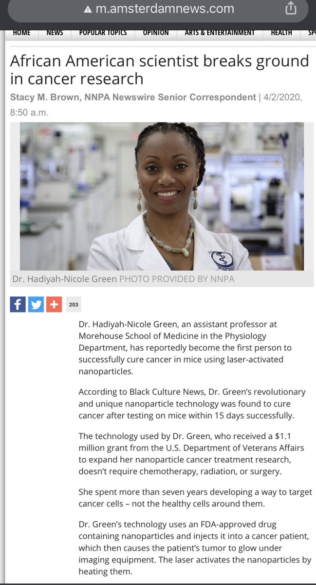 Back in April when we were all freaking out in lockdown because nobody could buy toilet paper this scientist cured cancer.