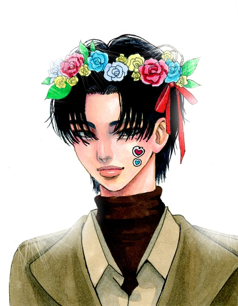 黒髪のヒョンジン君 またいつか黒髪のヒョンジン君が見たいですね Str ちちるちる のイラスト