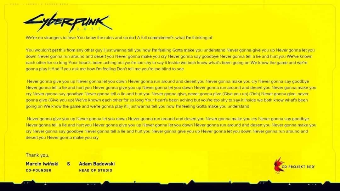 MightyKeef's tweet photo. I can’t believe Cyberpunk legit got delayed again... like it’s one week away and they pull this BS.... https://t.co/GsfRlwJjeb
