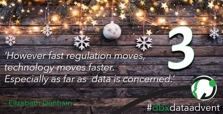 DbxUK's tweet image. ✨ 3rd December ✨ 

#dbxdataadvent #dataprotection