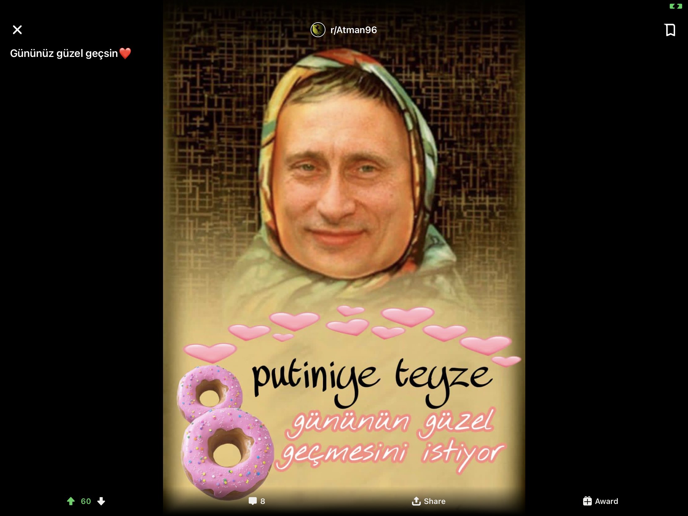 Шоколадка Путин Аленка