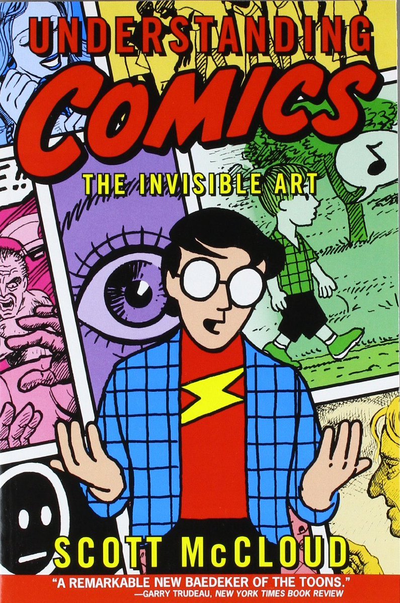 IamMattWard's tweet photo. @m2jr Scott McCloud — Understanding Comics. 
Underrated book — accidentally teaches you how psychology, marketing &amp; memes really work (although, the latter wasn’t the purpose) https://t.co/RUZNMtsJl9