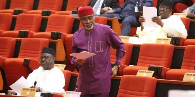 CentEmirate's tweet photo. ‘I Have No Regrets Signing Bail Bond For Nnamdi Kanu (@MaziNnamdiKanu). I Am His Senator. You Criminalize a Nonviolent Demonstrator Seeking Self Determination And There’s Another Set Of People With AK47 And You Say You Can’t Criminalize Their Activities’- Sen Enyinnaya Abaribe. https://t.co/bxgopRQxFF