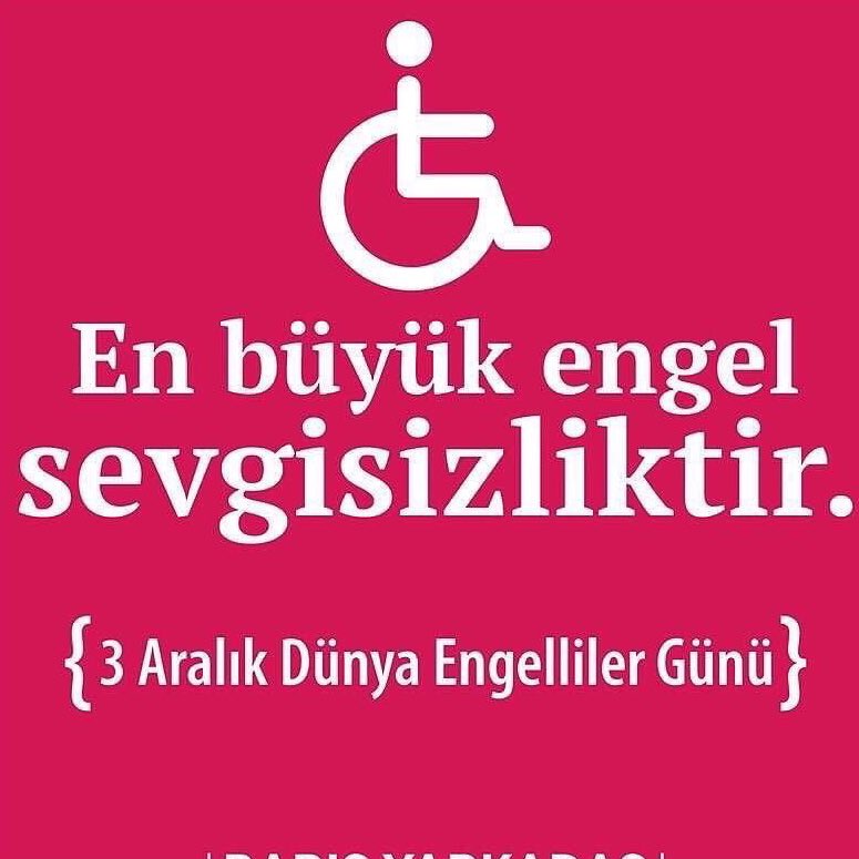 #3AralıkDünyaEngellilerGünü