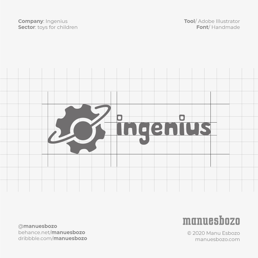 [ INGENIUS LOGO ]

Company specialized in educational toys for children.  Focused on the area of ​​science and astrology.

#logo #logodesigns #logodesigner #brand #branding #brandidentity #illustrator #manuesbozo