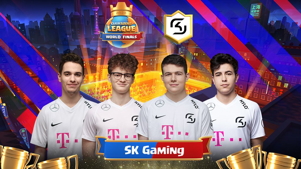 Clash Royale Esports در توییتر Back For Their Second Consecutive Crlworldfinals Skgaming Is Ready To Put It All On The Line To Become Crl World Champions This Year Will We See