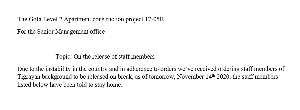 2. 𝐈𝐬𝐨𝐥𝐚𝐭𝐢𝐨𝐧: Once individuals were labeled as Jews, they're separated from mainstream society.Example: Economically, Jews were excluded from civil service, Jewish doctors and lawyers had their licensestaken away. Tigrayan employees in all federal institutions