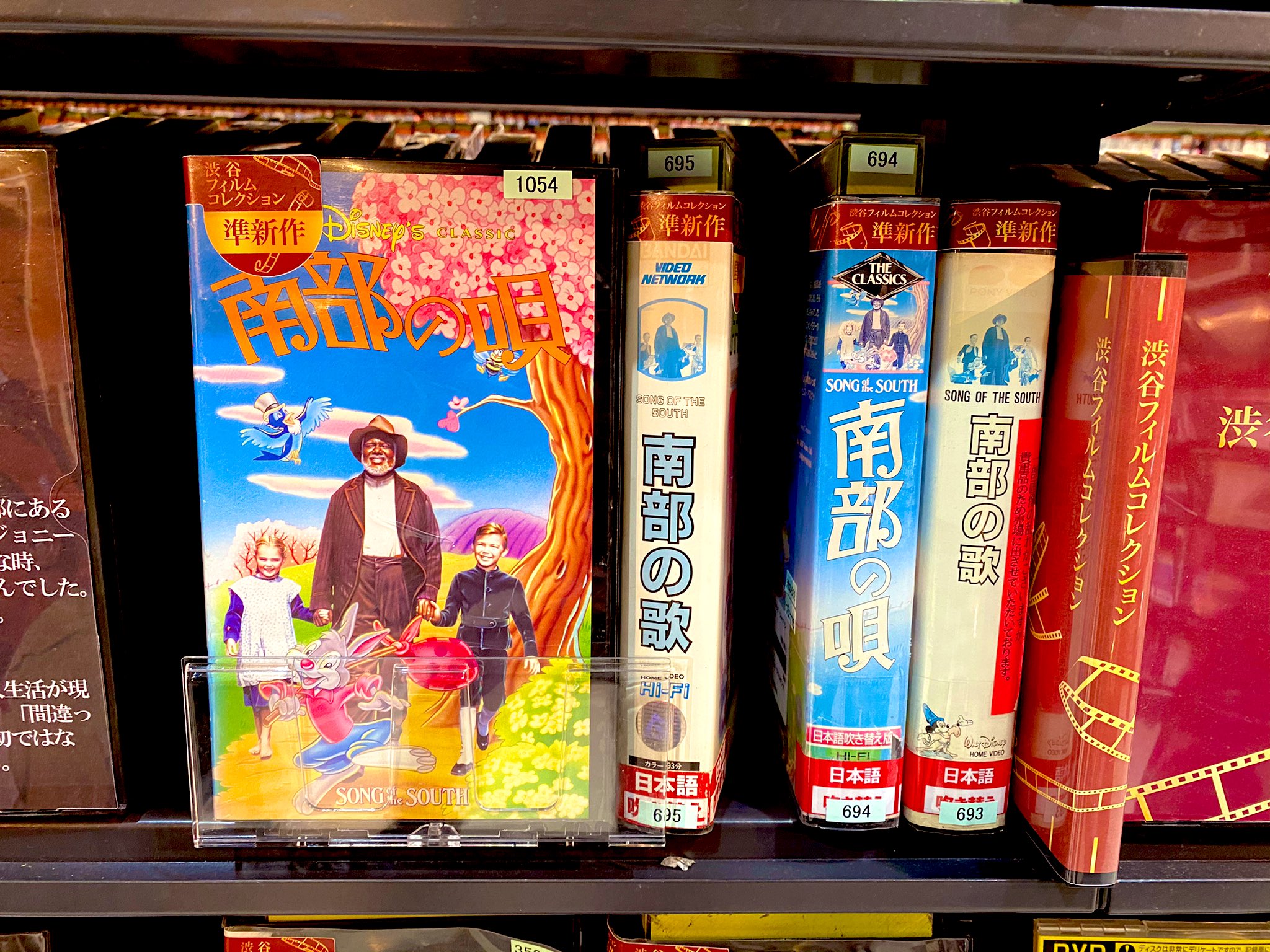 南部の唄 vhs