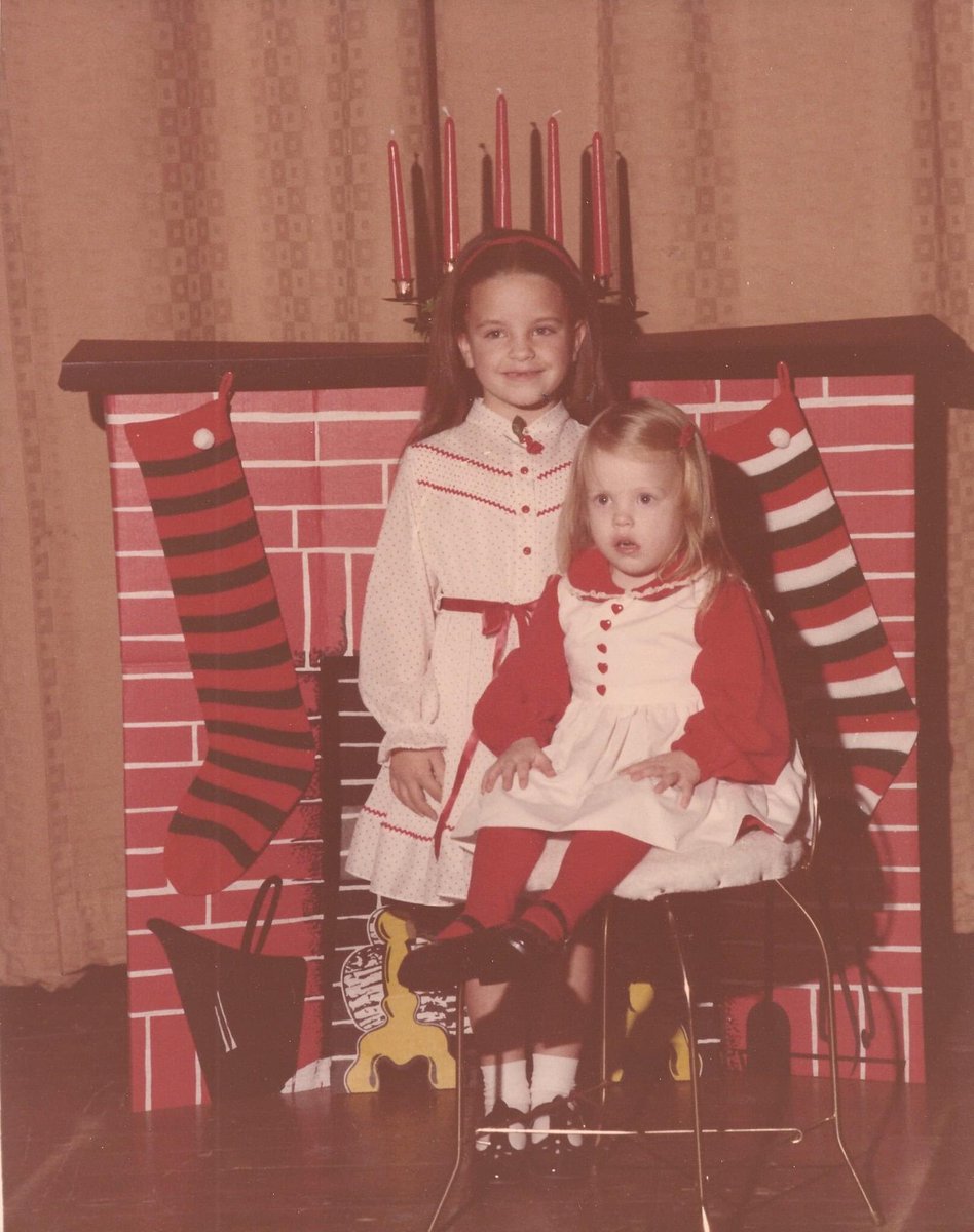 That’s right. I was a beauty queen. Little Miss Snowflake first runner up. Circa 1982. My mom made my sister and I’s dresses. Wonder if I could replicate mine 🤔
