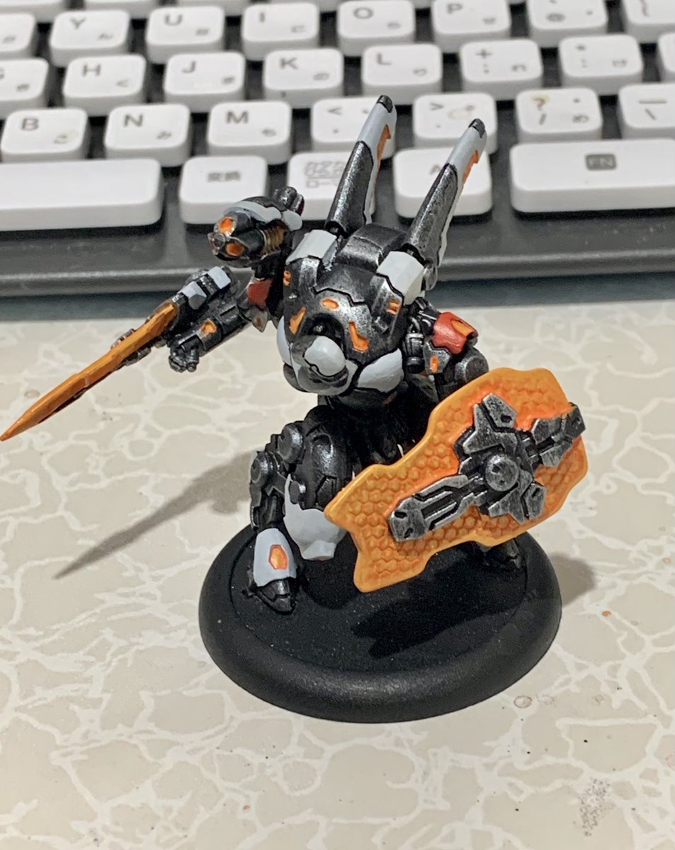 campari01_TF's tweet image. #warcaster 、iron star allianceの到着したモデル（除ヴォイドゲート）全てペイント了！
ウォージャックはさすがにドライブラシ済みでも2h弱かかってしまった。
あとでマシな背景でちゃんと写真撮ってやろうな。