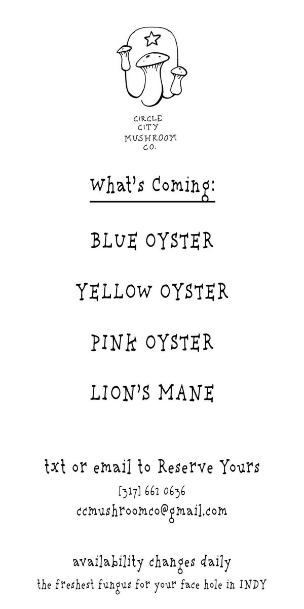 CCMushroomCo (@circlecityfungi) on Twitter photo 