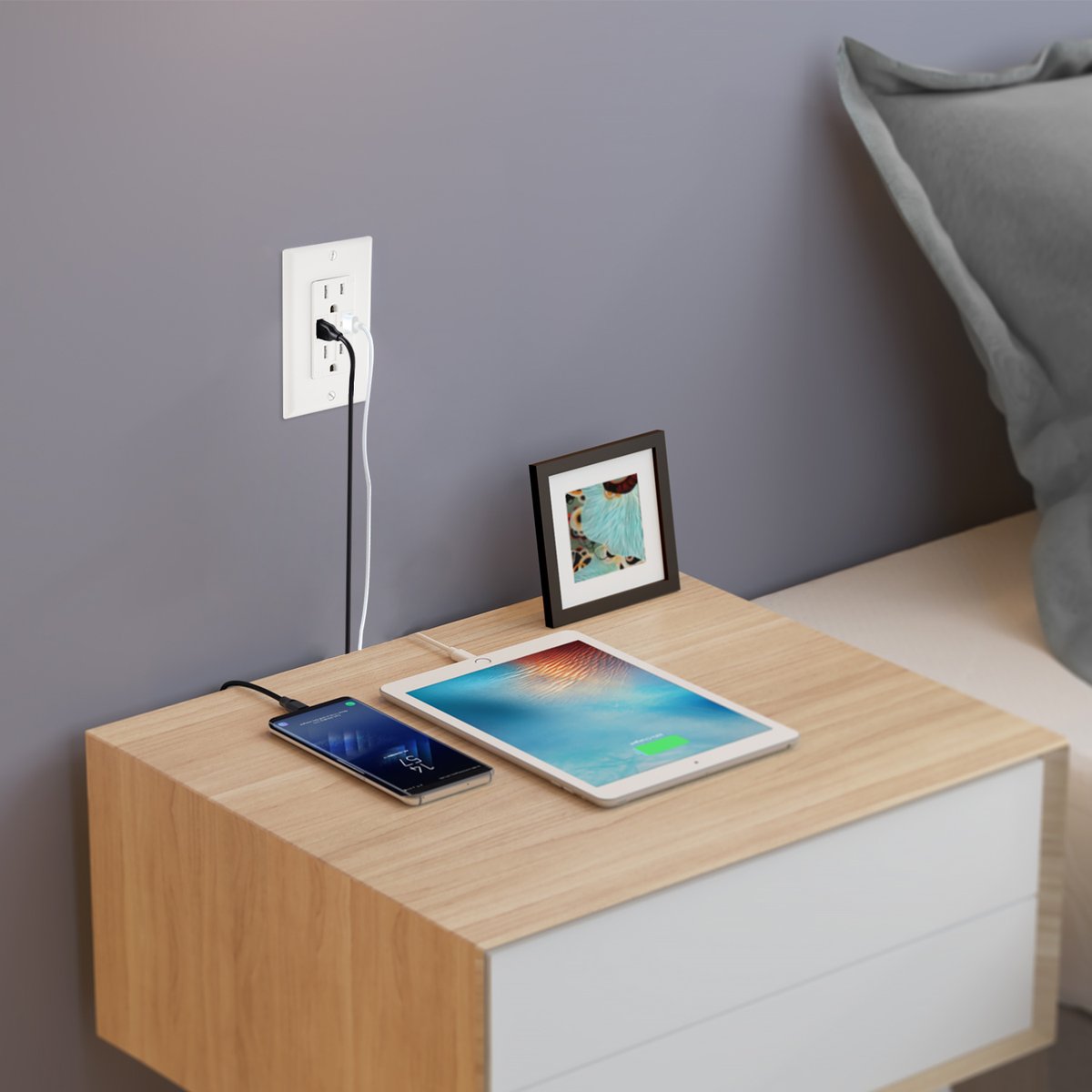 gukibous's tweet photo. 4 Pack Slim 18W Quick Charge USB Outlets, Power Delivery 3.0 with Type-A &amp; Type-C ports.
https://t.co/r2mhRclZO2
#home #amazon #ElectricDays #technology #smarthome #modernhome #electricsupply #electricians #homeimprovement #homeoffice https://t.co/bkOsxh1pPe