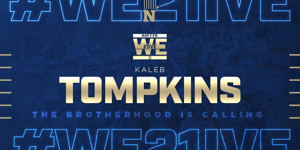 kaleb_tompkins_'s tweet photo. #AGTG So blessed to have received another offer from the Naval Acadamy! 
@simplyCoachO @IrwinCoach @twftraining @coachwendel1 https://t.co/TUpSGBiN9k