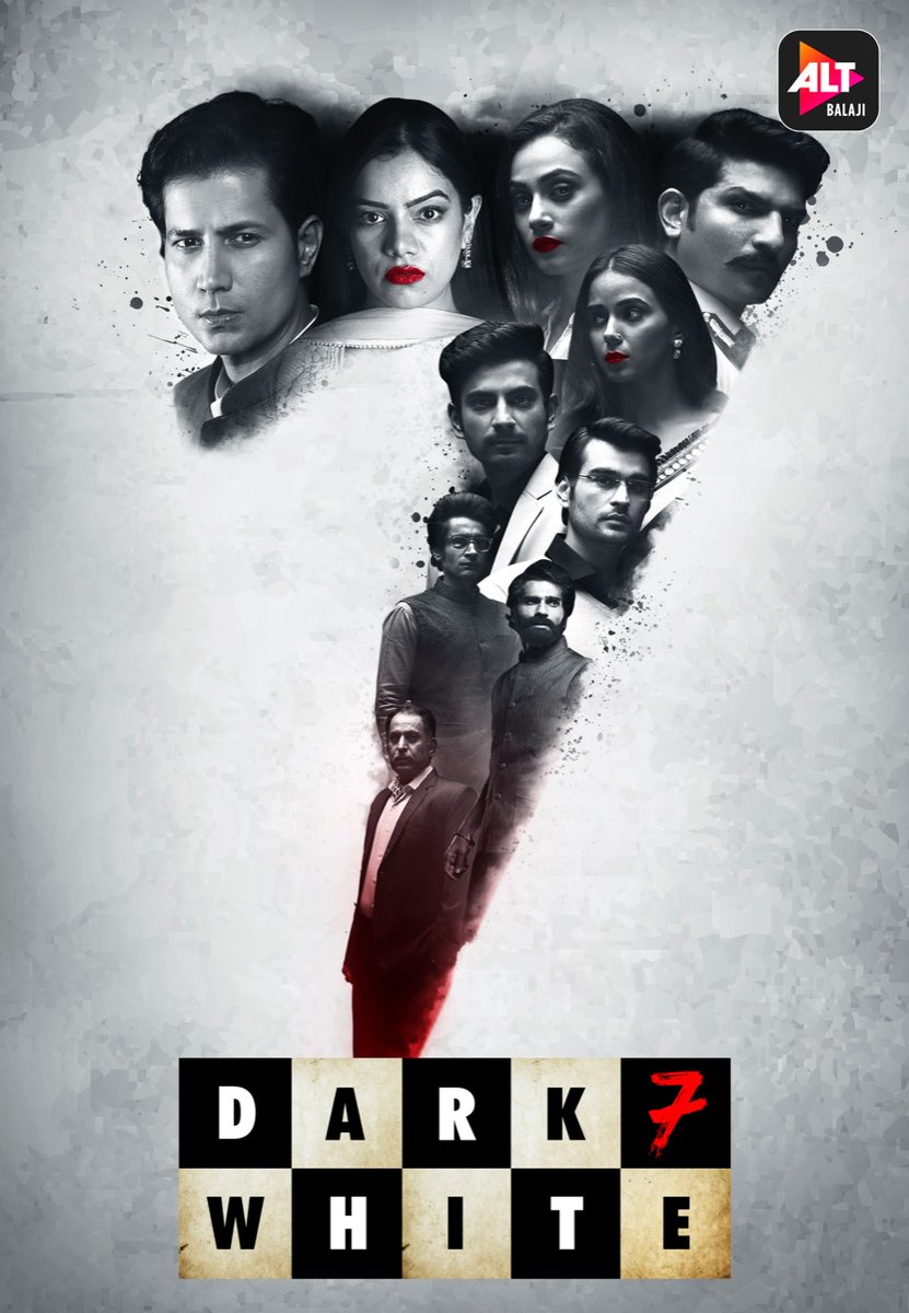 156. DARK 7 WHITE @altbalaji @sattwikmohanty directs a fabulous murder mystery which is highly gripping & unputdownable. @Nnidhisin is vry good. @jatinsarna is excellent. @vyas_sumeet in a never seen before avatar is brilliant.Monika chaudhary & Taniya Kalra are goodRating-8/10