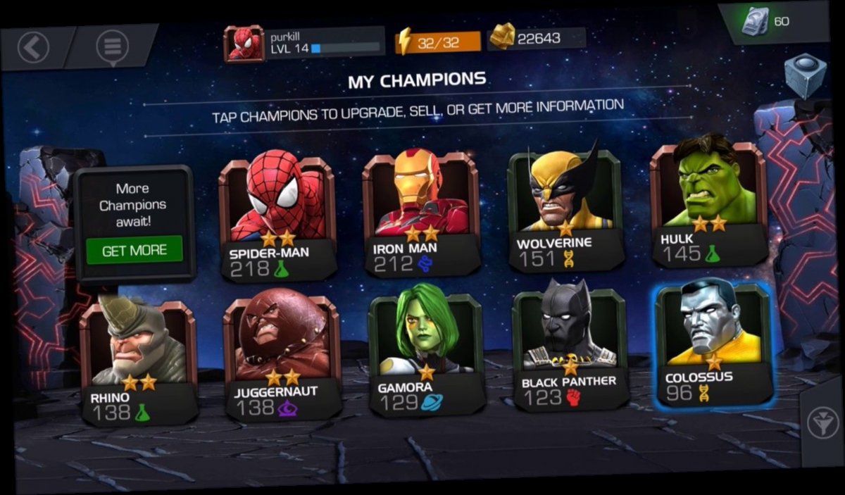 easy cheats for marvel contest of champions / Twitter
