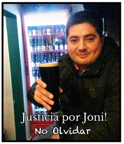 por_dolor's tweet photo. 15 meses sin Joni Sagardoy.. Lo recordamos y pedimos que se haga Justicia! https://t.co/l4CTKKrRXY