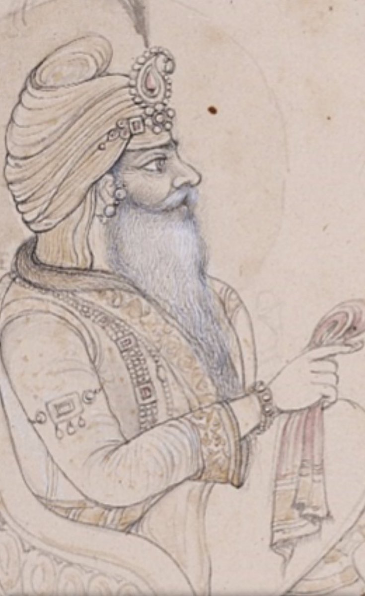Maharaja Ranjit Singh, 1780 - 1839, aka Sher e Punjab or The Lion of the  Punjab Stock Photo - Alamy