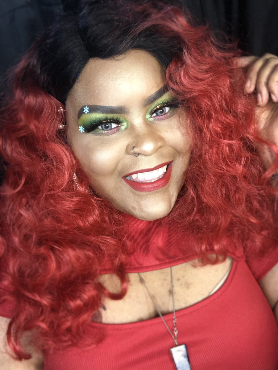 michellemonec's tweet photo. been mia....BUT...im still here!!! 

first christmas look 

@Makharidoll @TheDeliriousCo @RainbowStation with a few other jewels aka brands https://t.co/JCGpiCeJLy