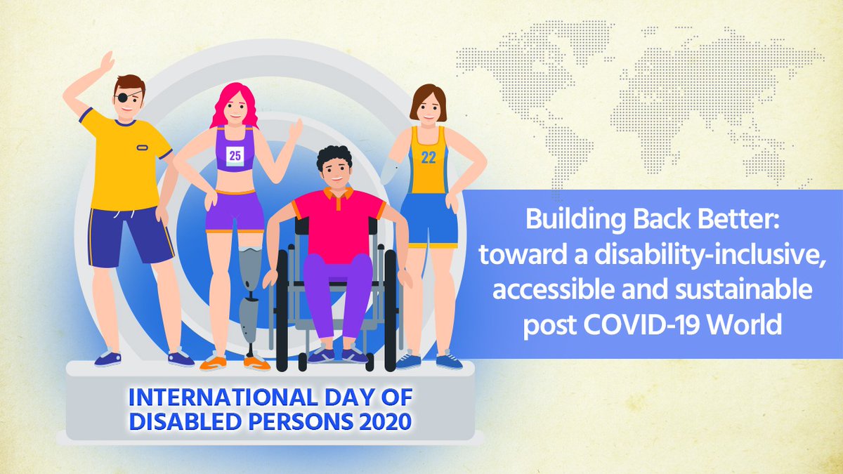 On #InternationalDayofPeoplewithDisabilities, I salute the indomitable spirit of differently-abled people.

It is our endeavour to establish an accessible & inclusive society that provides them with opportunities to excel in any field of their choice.