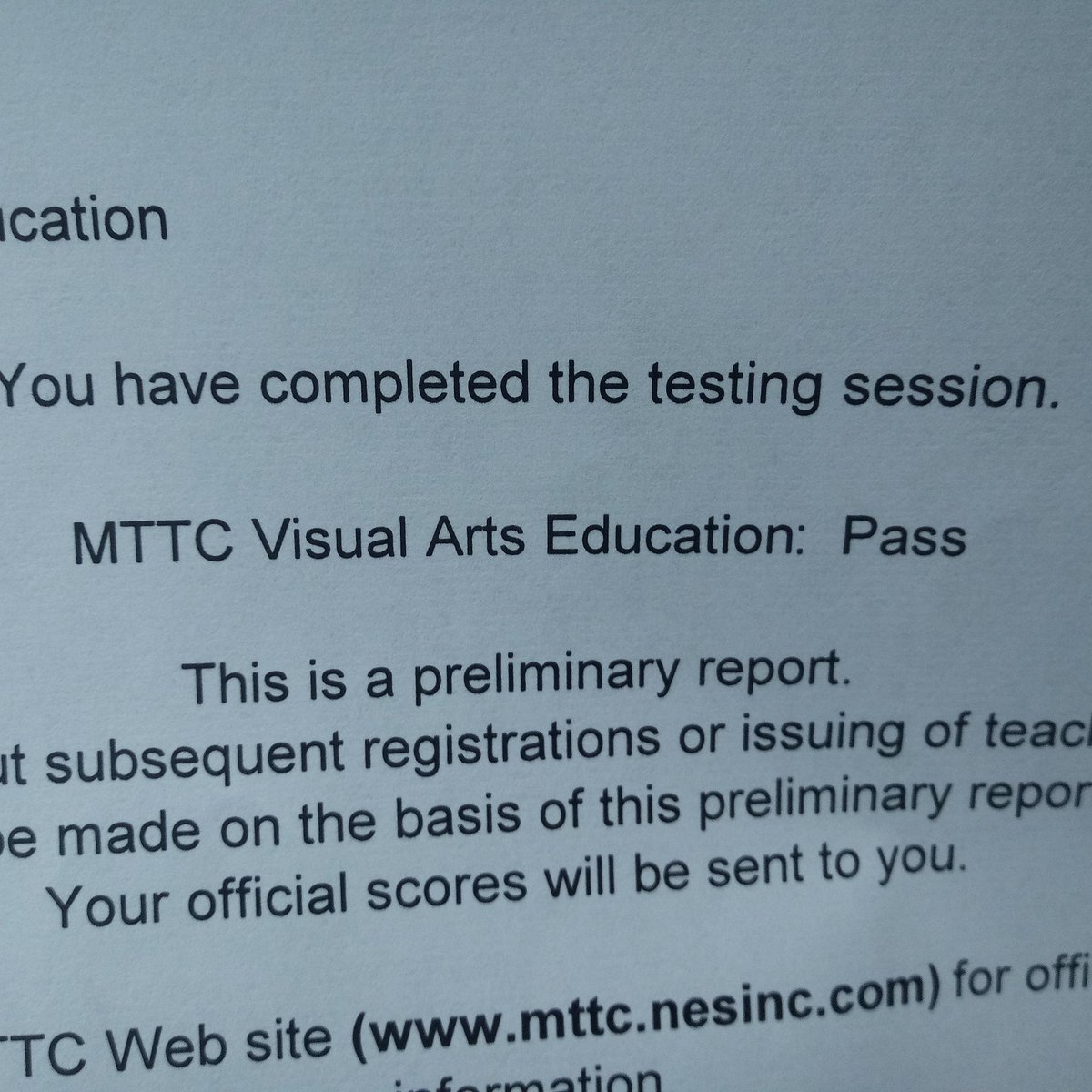 TrishaStudio's tweet photo. Passed my exam for my degree! https://t.co/vBLLLbNIo2
