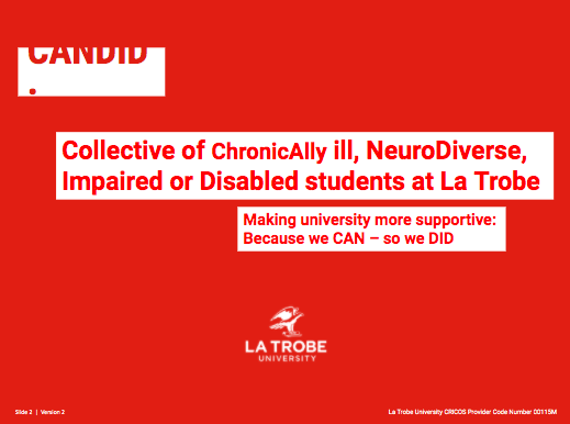 Australian Tertiary Education Network Disability tweet media