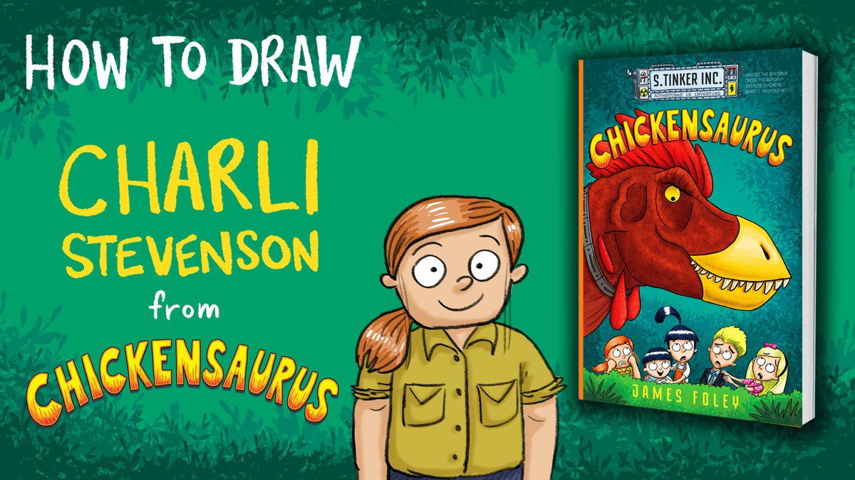 Jamesfoleybooks's tweet photo. Check out this free, new drawing tutorial up on my youtube: https://t.co/qpJdda9pm2

My new graphic novel, Chickensaurus, is out now! 
Order your copy here: https://t.co/kByGSOhx2U

@FremantlePress #STinkerinc #chickensaurus https://t.co/2NhvognN24