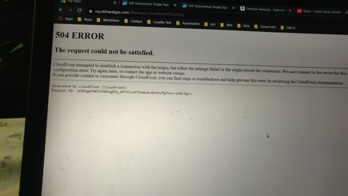 aarkey_'s tweet photo. @BPCLimited Why your servers are dead? while booking it always failed.

I really want your DevOps team to look into this issue. Frequently failing. Use good servers. https://t.co/itPP6gA6CI