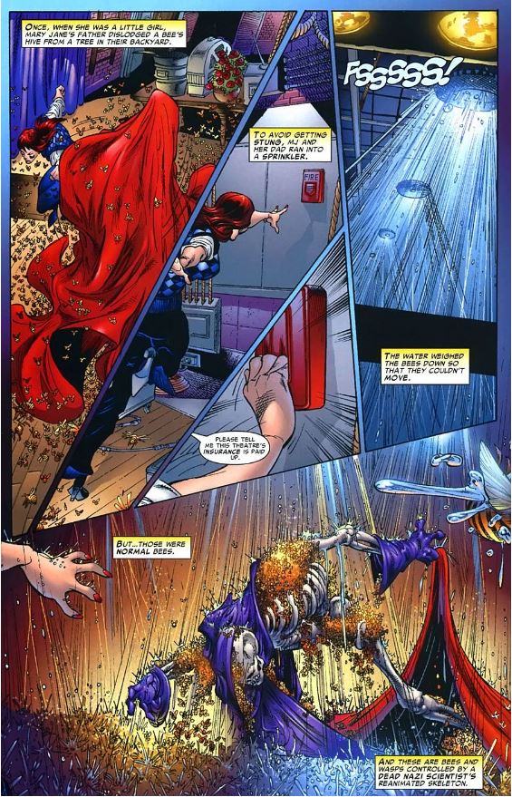 Mary Jane brings down Swarm