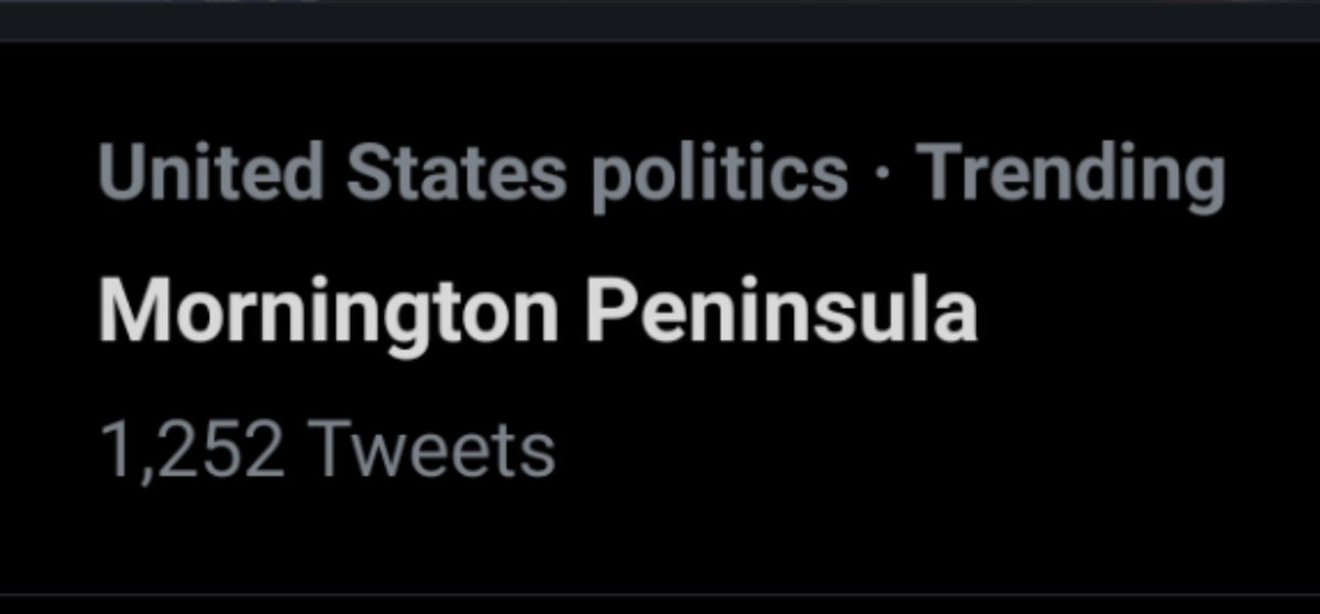 Going Bush, as they say.