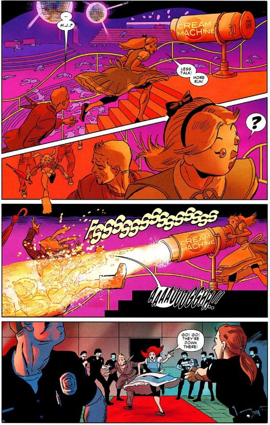 Mary Jane takes out the White Rabbit!