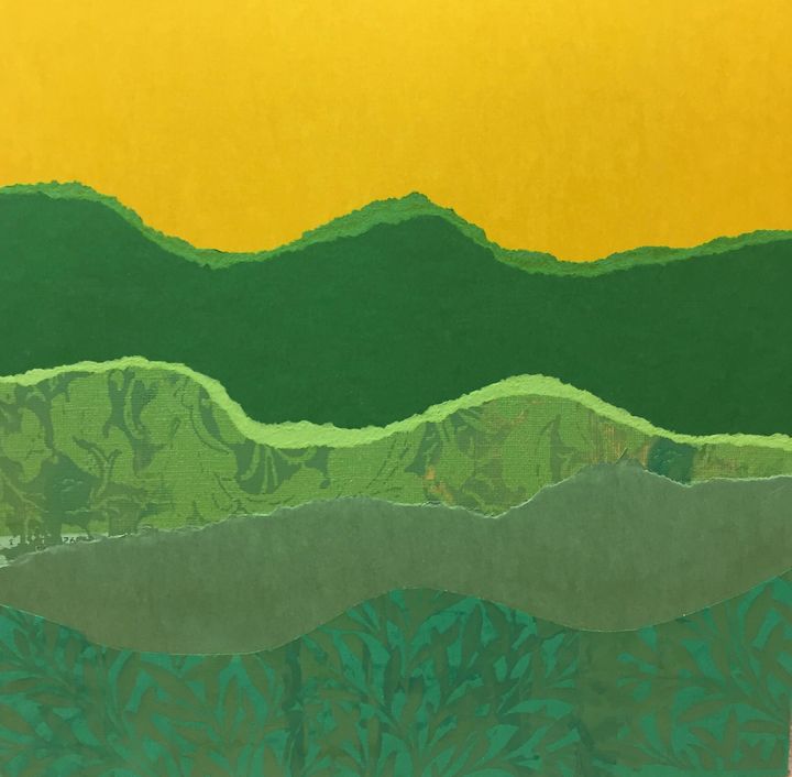 lindadgarfield's tweet photo. Featured Art of the Day: "Green Hills Yellow Sky". Buy it at: https://t.co/mtH6VCUWOv https://t.co/VpPuOMAyKc