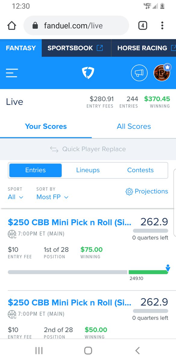 🔥Join #FREE ➡️ https://t.co/dLBNGuv5It🔥 as another #win was just posted for Team Prime! The #best #DailyFantasySports #DFScontent ! 🌐🔗 is https://t.co/p5UVPhh807
#CBB #FANDUEL #ROI
#FanDuel #DraftKings #DFS #sportspicks #NBA #NFL #MLB https://t.co/WJv6d75LZG