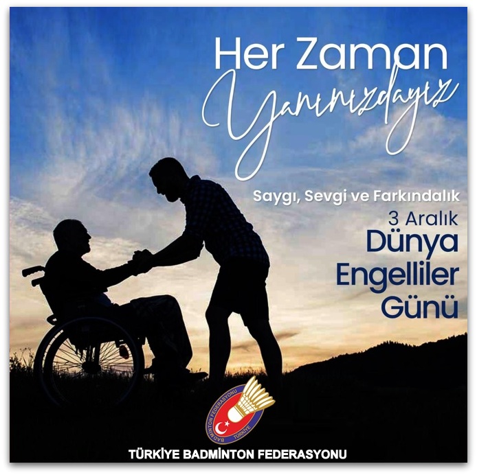 Her zaman yanınızdayız..🤗

Unutmayın! Her insan engelli adayıdır. 

#3AralıkDünyaEngellilerGünü