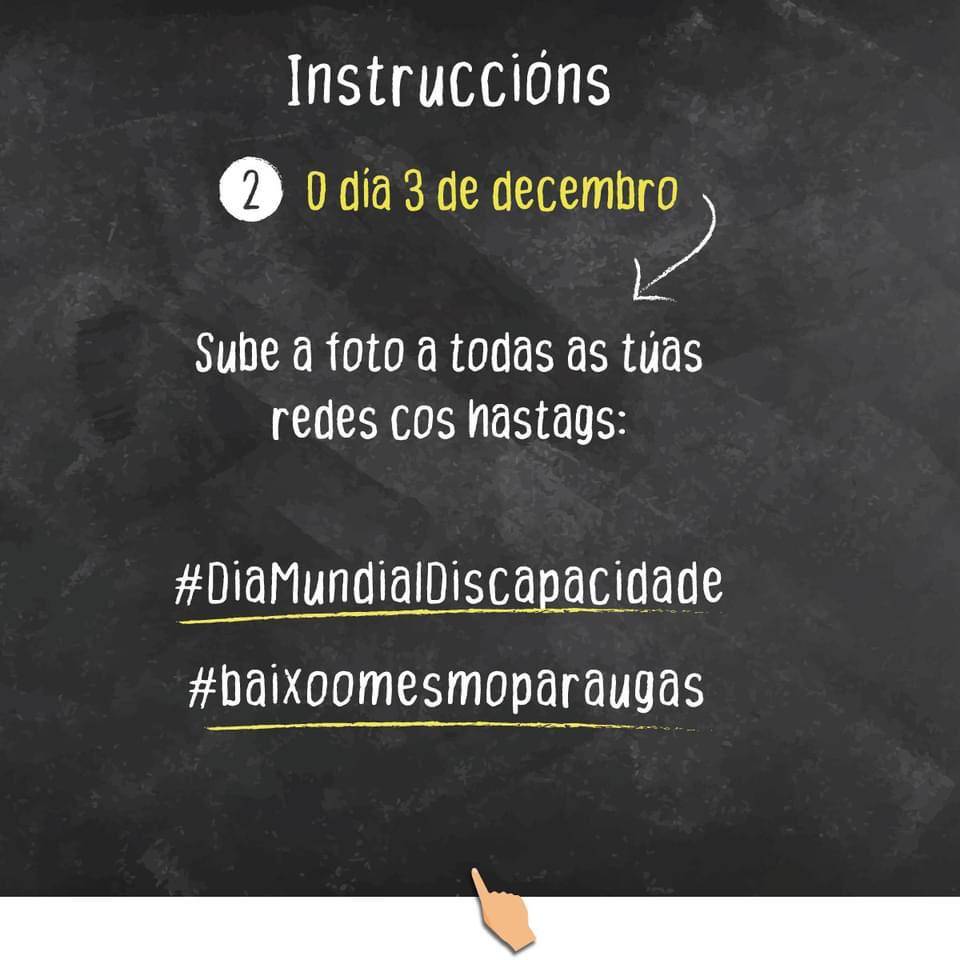 BasketXiria's tweet photo. #DiaMundialDiscapacidade Desde a #escolabasketxiria queremos unirnos e participar na iniciativa #Baixoomesmoparaugas na súa 5ª edición e que une a máis de 80 entidades de toda Galicia, para celebrar este día e reivindicar os seus dereitos.
#galiciadiversa https://t.co/1pnirR4bTw