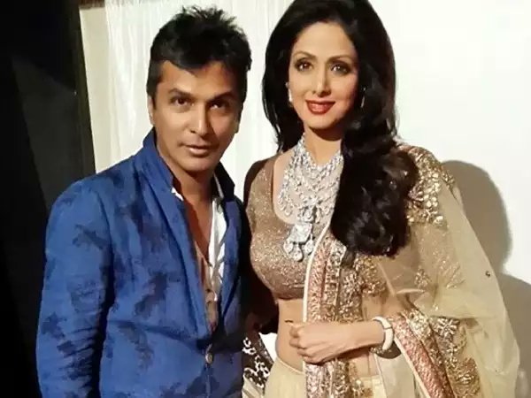 #Designer #VikramPhadnis with #Sridevi 

#TBT 
@SrideviBKapoor + @vikramphadnis23