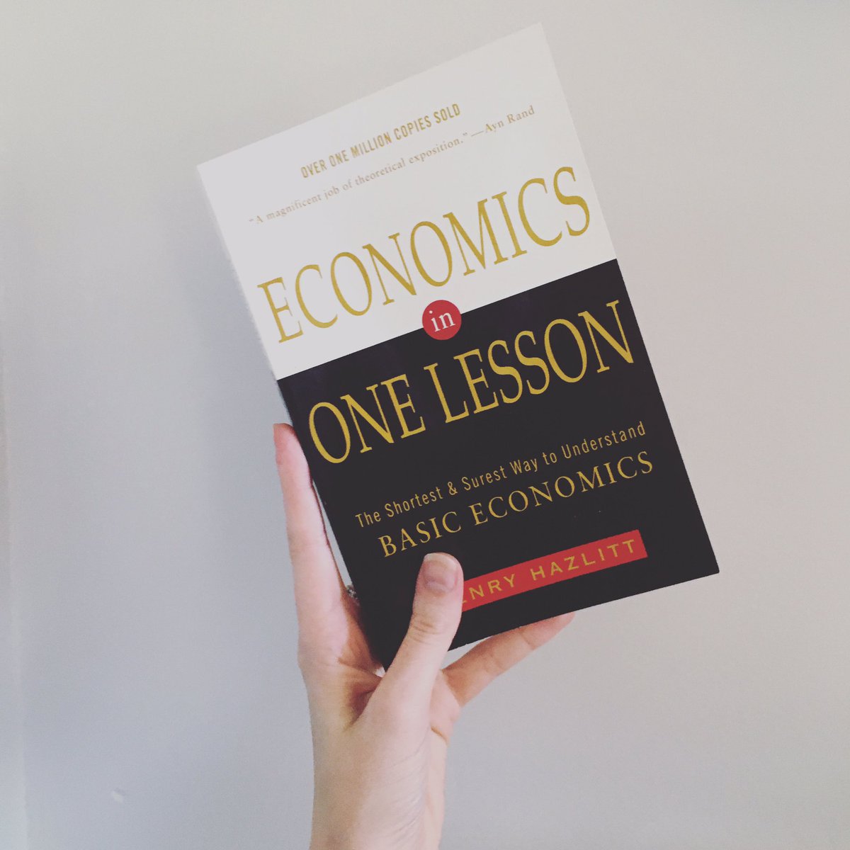 Day 3 : Economics in One Lesson by Henry Hazlitt (to fight zombie ideas)“The art of economics consists in looking not merely at the immediate but at the longer effects of policy; it consists in tracing the consequences of that policy not merely for one group but for all groups”