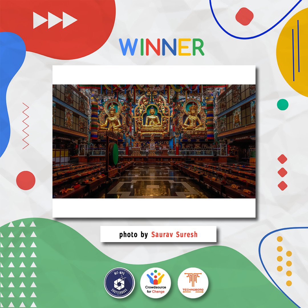 CrowdsourceforC's tweet photo. We congratulate Saurav Suresh for winning the competition!!!
Thank you for participating!
#GoogleCrowdsource
#CrowdsourceforChange
#crowdsourceforpositivity
#CrowdsourceForPeace https://t.co/KyENy9HxWk